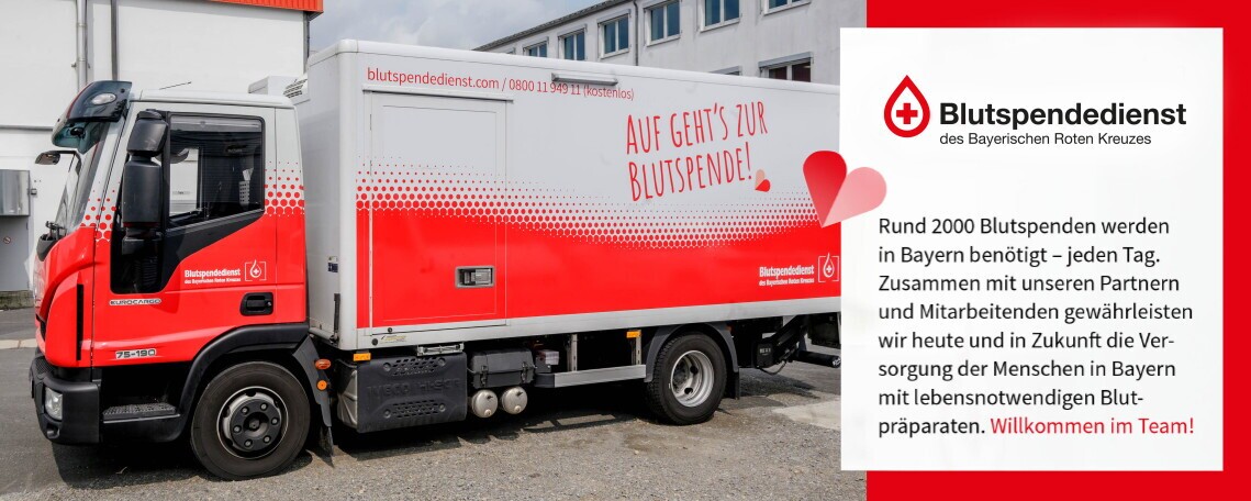 Fahrer (m/w/d) in der Blutspende, 1. Bild