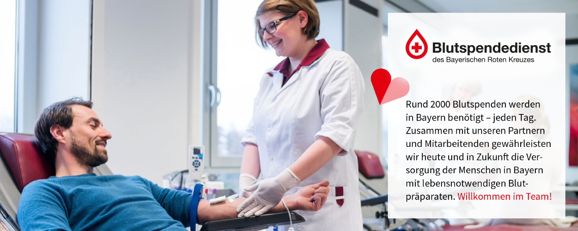 Mobiles medizinisches Personal (m/w/d) in der Blutspende, 1. Bild